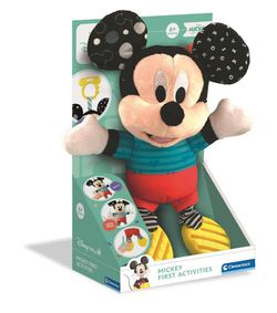 Sonajero Peluche Texturas Mickey Mouse - Clementoni