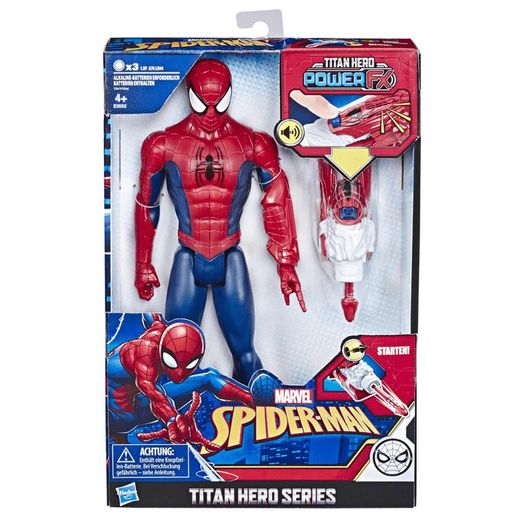Spiderman Figur Titan mit Zubehör