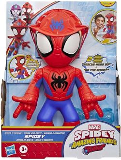 Spidey Figura Interactiva - Baila Y Rescata - Rescue Webs