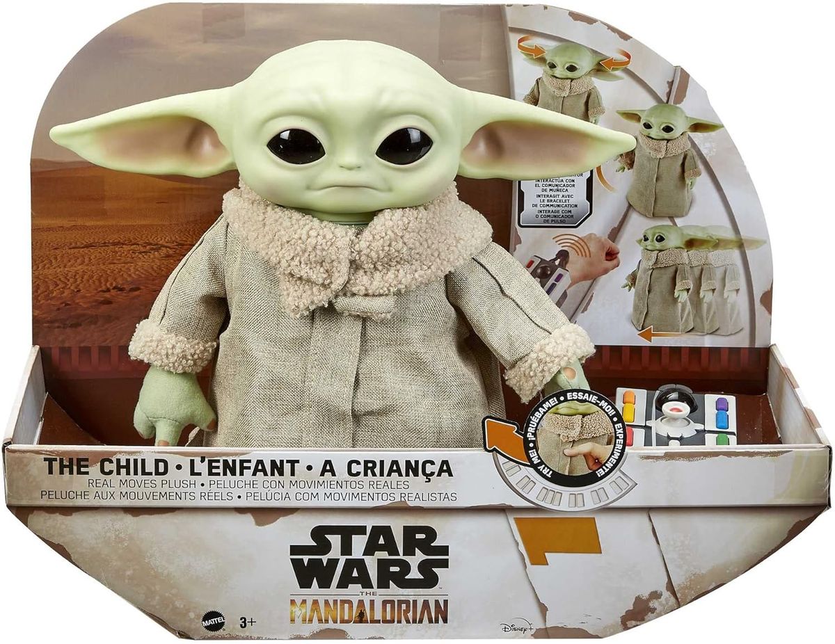 Star Wars - Peluche de Baby Yoda de El Mandaloriano