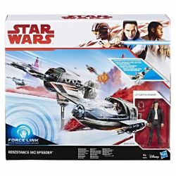 Star Wars - Resistance Ski Speeder Con Figura Captain Poe Dameron