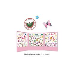Adesivos 1000 - Pour Les Filles. Djeco