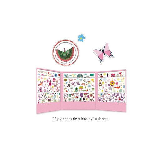 Adesivos 1000 - Pour Les Filles. Djeco