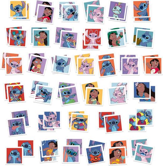 Stitch-Aktenkoffer – Identisches Memory-Spiel – Educa Borrás
