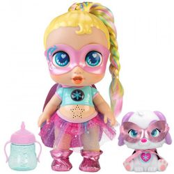 Super Cute Muñeca superheroína Regi con mascota y accesorios