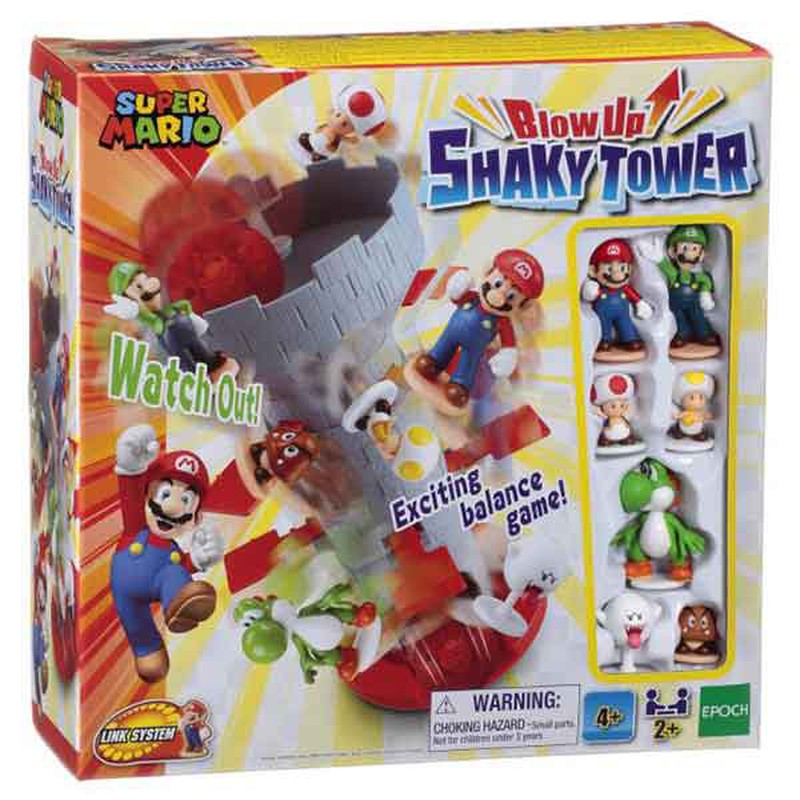 Super Mario Bros Gioco Blow Up Shaky Tower — Juguetesland