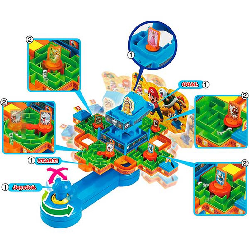Jogo Clássico - Super Mario - Jogo de Labirinto - Epoch
