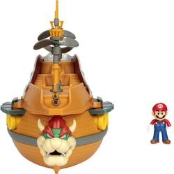 Super Mario Playset Bowser's Deluxe Aircraft