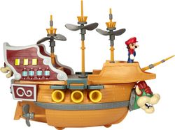 Super Mario Playset Bowser's Deluxe Aircraft