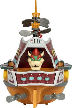 Super Mario Playset Bowser's Deluxe Aircraft