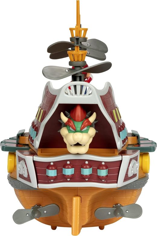 Super Mario Playset Bowser's Deluxe Aircraft