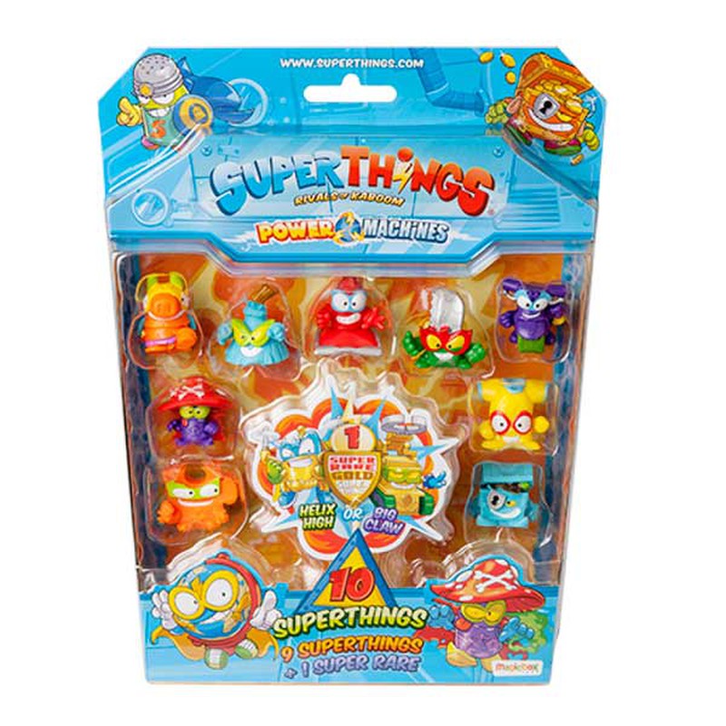 Superthings Power Machines Blister 10 figurines
