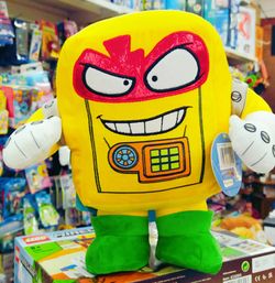 SuperZings 30 cm Assorted Plush Toys Oculus Max, Frostikus, Spies  Hardlock