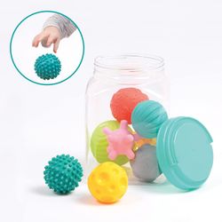 Sortido de 8 bolas sensoriais - Ludi
