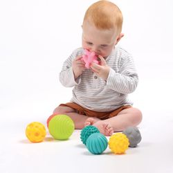 Sortido de 8 bolas sensoriais - Ludi