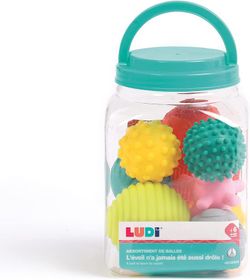 Surtido 8 pelotas Sensoriales - Ludi