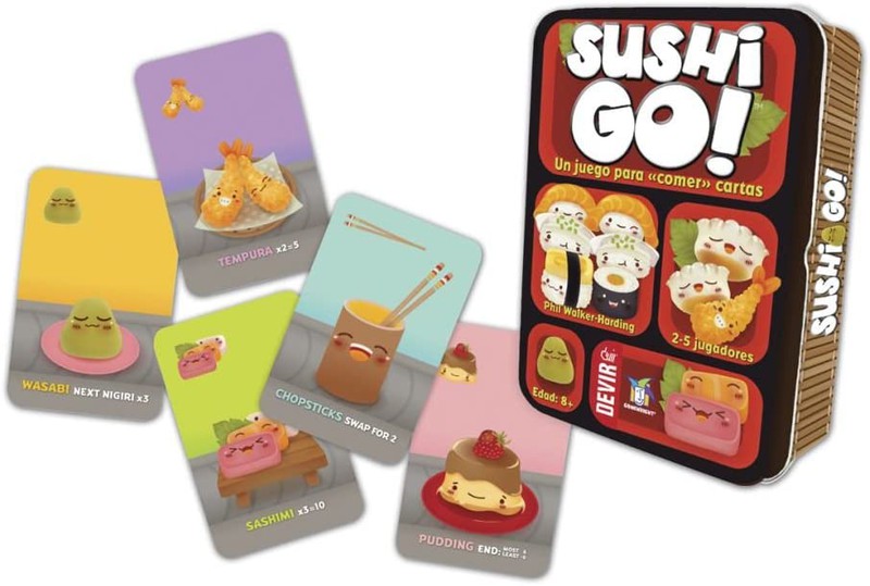 Sushi Go! - Jogos de Cartas - Compra na