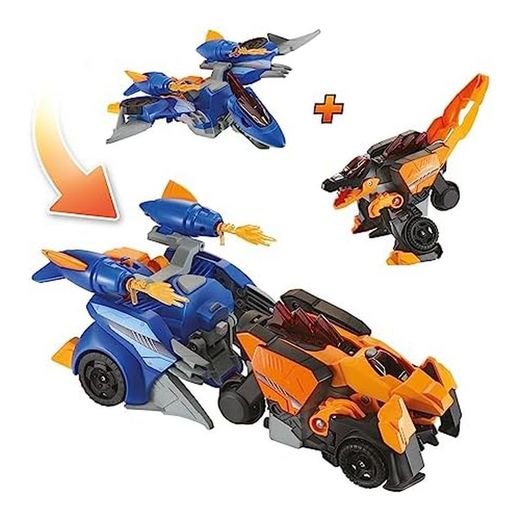 Switch & Go - Dinos 3 en 1 - Spinosaurus Ptérodactyle Dinocar - Vtech