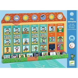 Magnetische Lerntafel – Meine Woche – Djeco