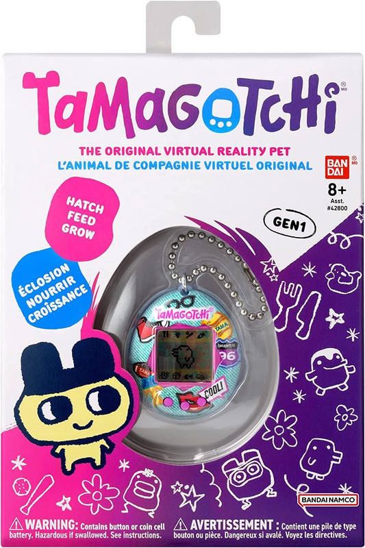 3D model Retro Tamagotchi Bandai Violet