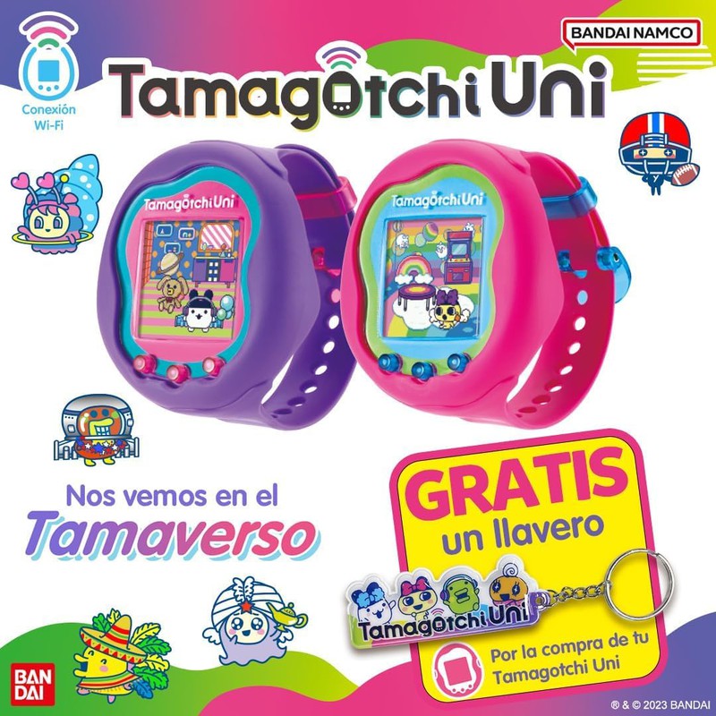 Tamagotchi Uni - Bandai - Modèle Rose - Animal de compagnie