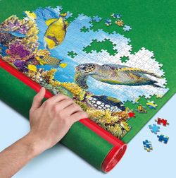 Tapis de rangement puzzle - Tapis 500 - 2000 pièces - Clementoni