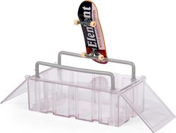 Tech Deck - Скейт-парк - Играйте и демонстрируйте скейтборд для пальцев, трансформируемые рампы и футляр с накладкой на палец