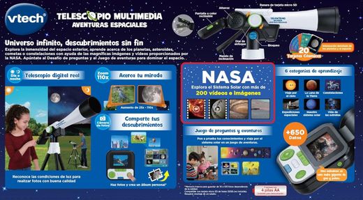 Multimedia-Teleskop – Weltraumabenteuer – Vtech