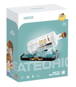 Titanic Dentro De La Botella - 918 Piezas - Koco