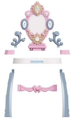 Туалетный столик с 30 аксессуарами, светом и звуком