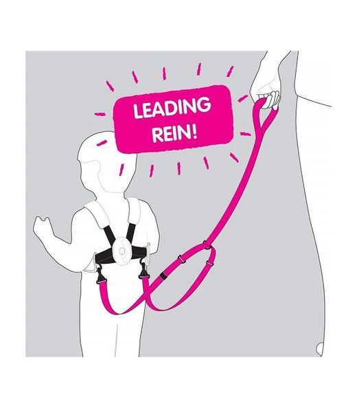 Imbracatura di sicurezza ToodlePak Dino Trunki - Imbracatura di sicurezza per ragazzi e ragazze da 6 mesi a 4 anni