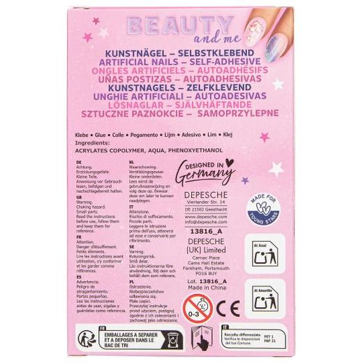 Top Model - Beauty And Me - Set Uñas Postizas