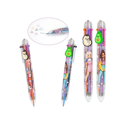 Top Model - Stylo Bille Six Couleurs - ASSORTIS