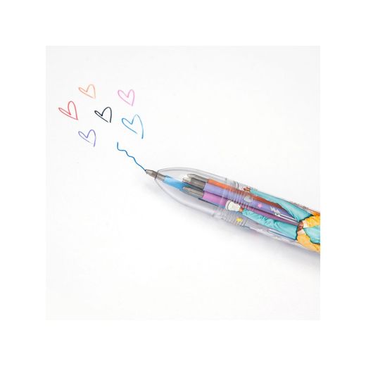 Top Model - Stylo Bille Six Couleurs - ASSORTIS