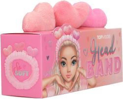 Top Model - Beauty And Me - Cinta De Pelo Con Corazones De Peluche