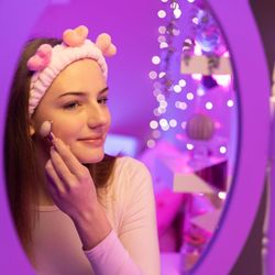 Top Model - Beauty And Me - Cinta De Pelo Con Corazones De Peluche