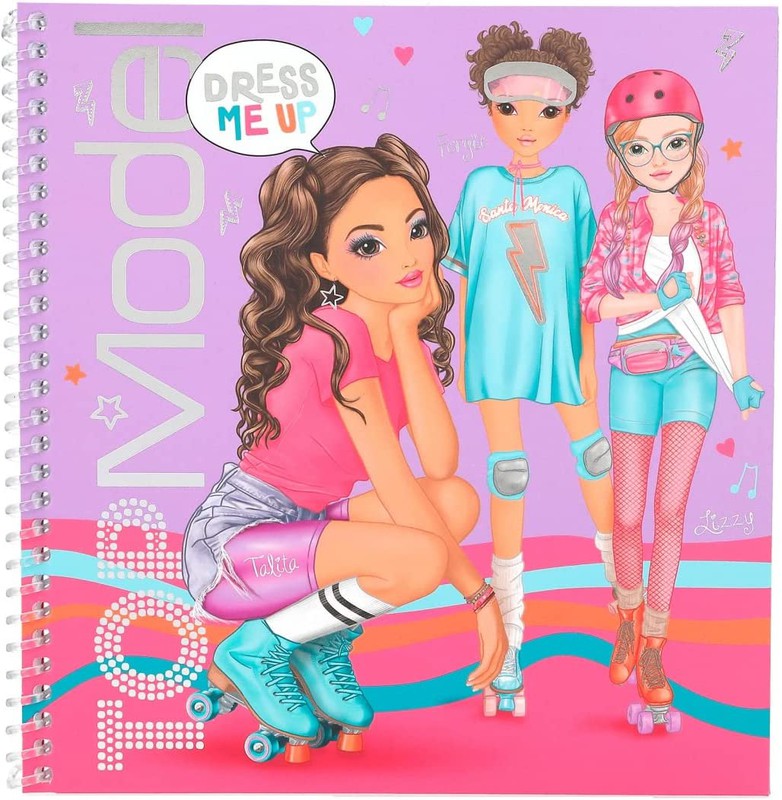 Top Model - Notebook With Stickers