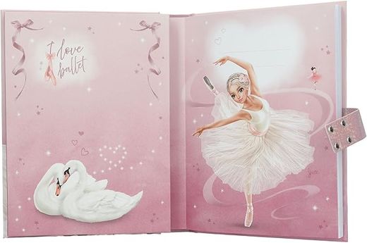 Topmodel-Tagebuch mit Geheimcode-Ballett
