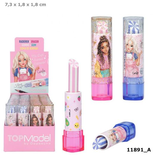 Top Model - Lippenstift Radiergummi