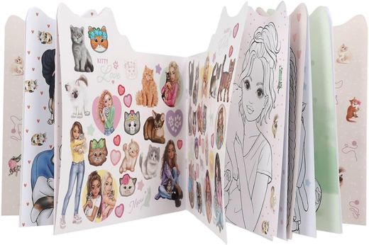 Top Model - Kitty Libro Para Colorear Kitty And Doggy