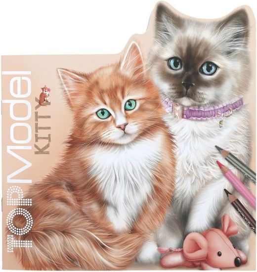 Top Model - Kitty Libro Para Colorear Kitty And Doggy