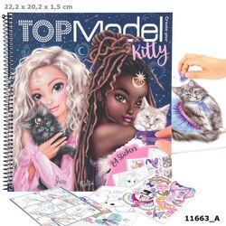 Top Model - Libro da colorare - Chiaro di luna