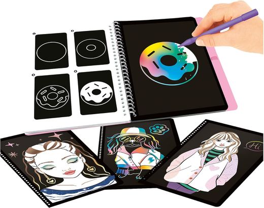 Top Model - Livre à gratter magique