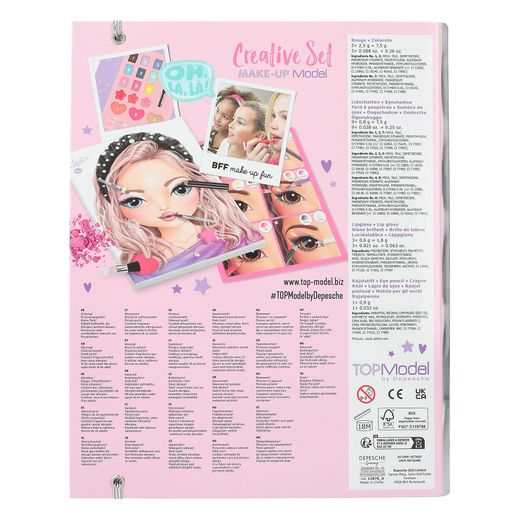 Top Model Make Up Studio - Cartella Guida al Trucco