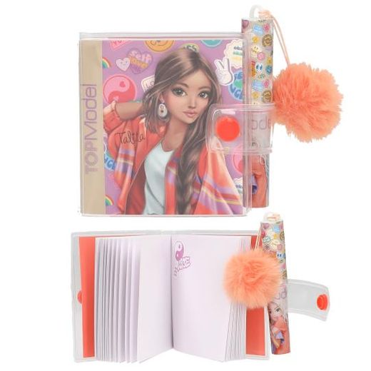 Top Model - Girl Power - Mini bloc-notes avec stylo - Assortiment