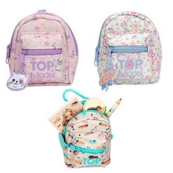Top Model - Mini Mochila Con Set De Papelería - SURTIDAS