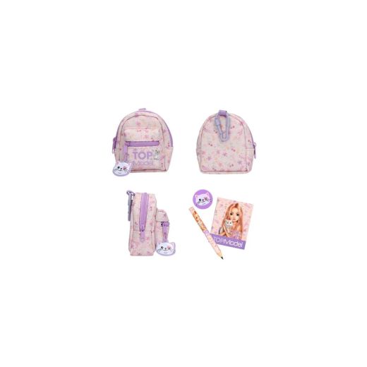 Top Model - Mini Mochila Con Set De Papelería - SURTIDAS