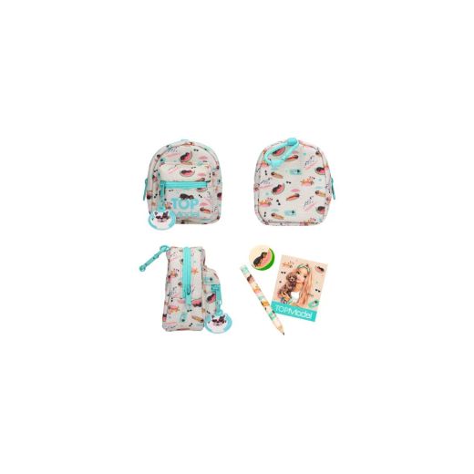 Top Model - Mini Mochila Con Set De Papelería - SURTIDAS