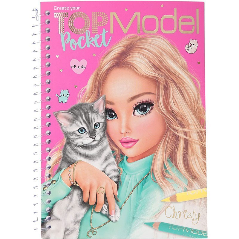 Depesche TOPModel Colouring Book Set au meilleur prix sur