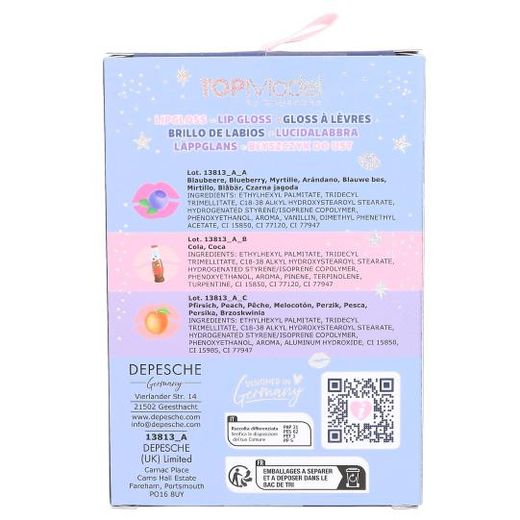 Top Model - Set 3 Brillos De Labios